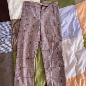 Velvet Brand Plaid Cropped pants